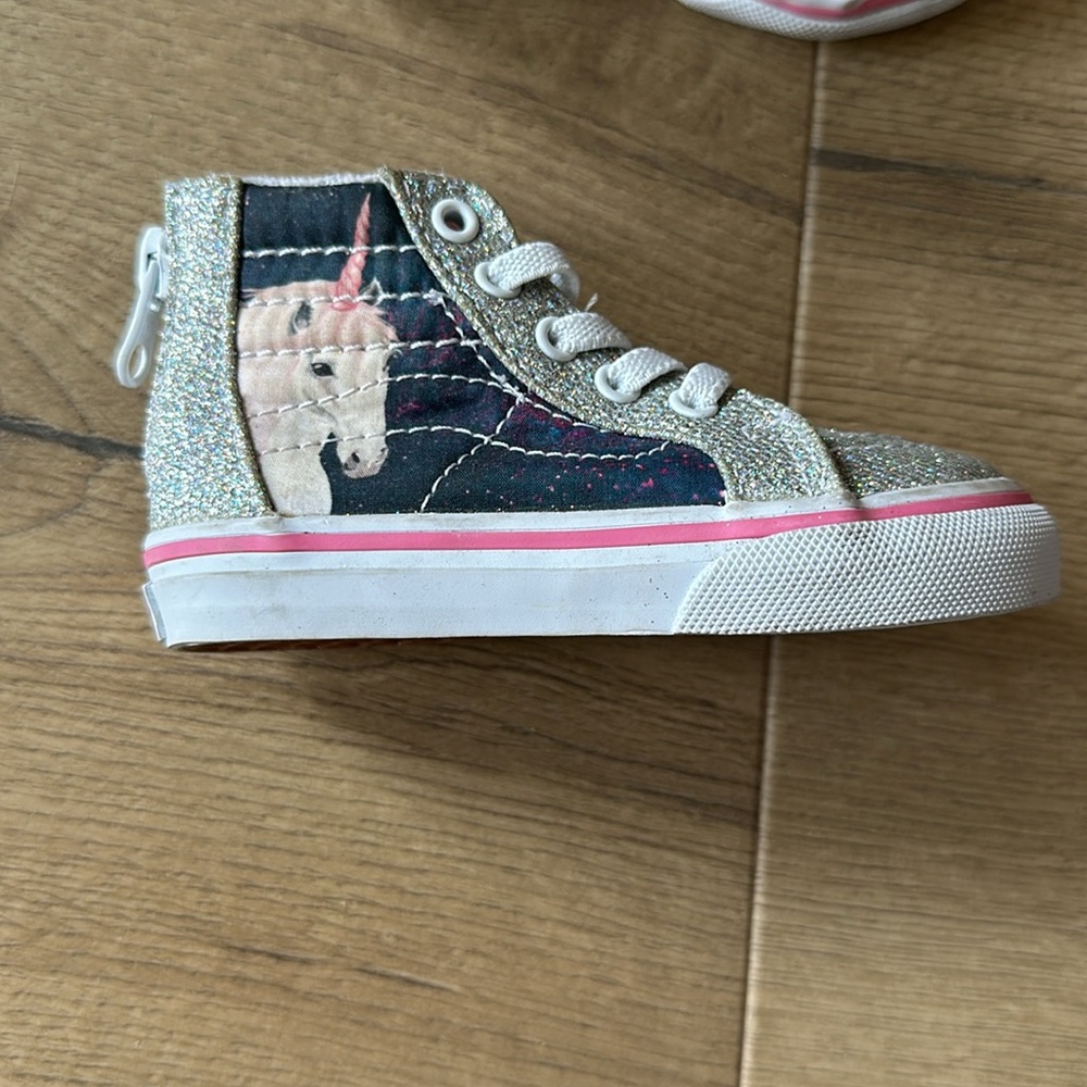 VANS toddler unicorn shoe
